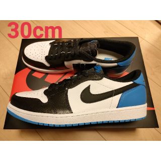 ナイキ(NIKE)のNike Air Jordan 1 Low OG　Black/UNC　30cm(スニーカー)