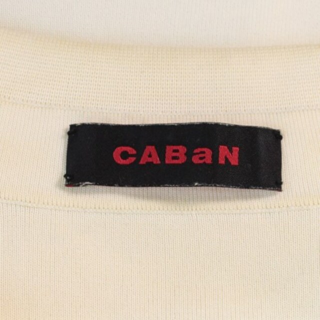 CABaN カーディガン メンズあり外ポケット2透け感