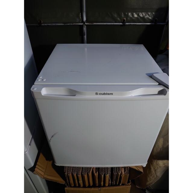 【良品】2017年製 エスキュービズム サイコロ冷蔵庫 46L 冷凍つき 送料込