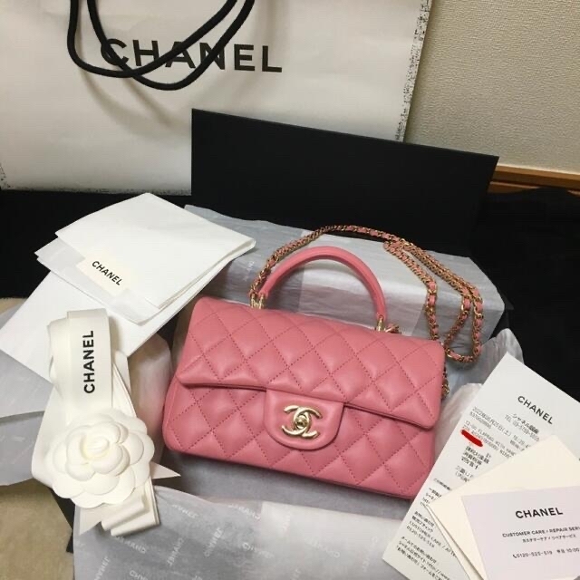 CHANEL(シャネル)の最新作 新品未使用 シャネル トップハンドル フラップバッグ 顧客のみ販売 レディースのバッグ(ショルダーバッグ)の商品写真