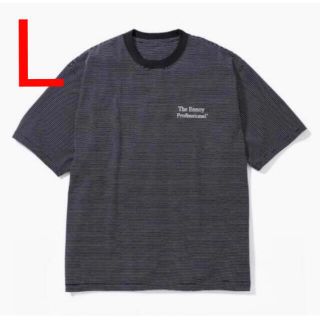 ワンエルディーケーセレクト(1LDK SELECT)の黒色 Lエンノイ ennoy Border T-Shirt BLACK(Tシャツ/カットソー(半袖/袖なし))