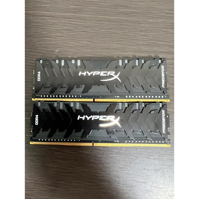 キングストン HyperX DDR4-2933 8GB 2枚