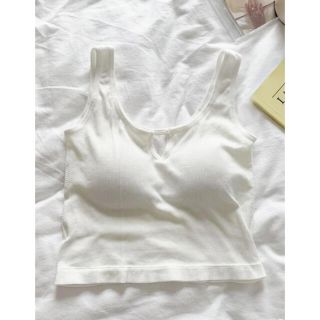 SHEIN honeyspot リブタンクトップ (タンクトップ)