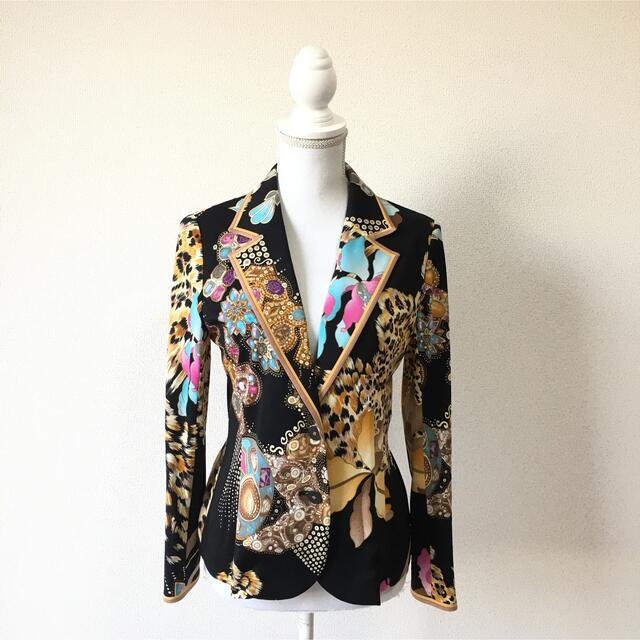 LEONARD - 美品 LEONARD レオナール カンカン ストレッチ ジャケット
