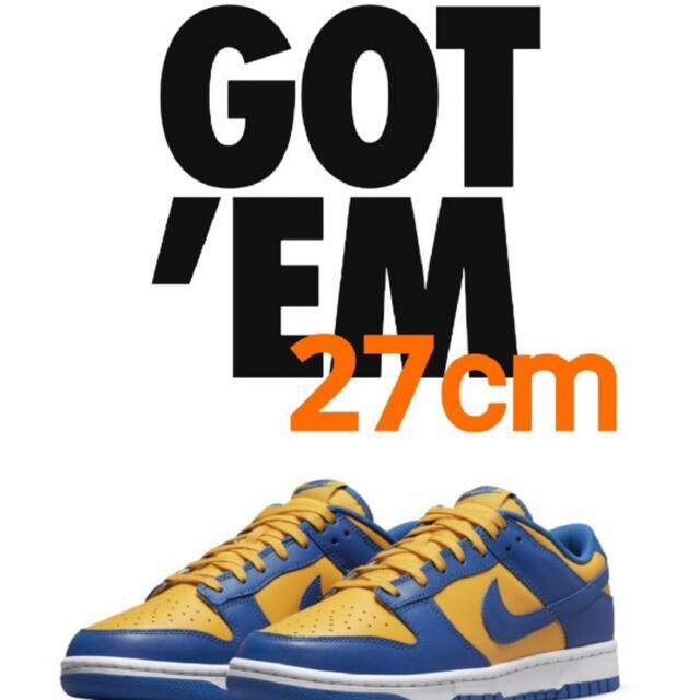 Nike★Dunk Low 27cm ダンクローUCLAウォーリアーズ