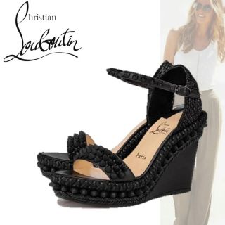 クリスチャンルブタン(Christian Louboutin)の売り切り価格Christian Louboutin ルブタンスタッズ サンダル (サンダル)