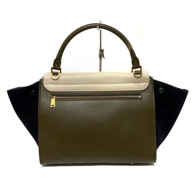 ために celine ハンドバッグ レザー×スエードの通販 by ブランディア