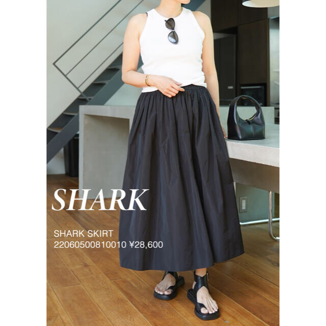 本日最終日❗️新品 ドゥーズィエムクラス SHARK スカート ブラック 2