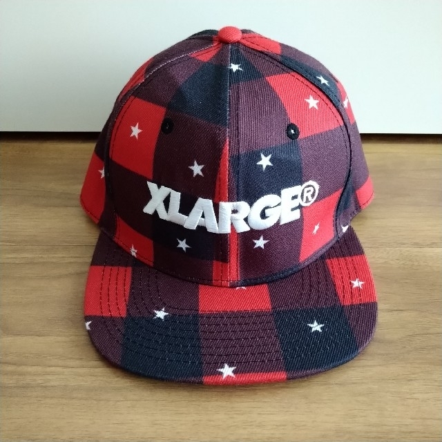 XLARGE(エクストララージ)のエクストララージ　XLARGE　キャップ　チェック柄 メンズの帽子(キャップ)の商品写真