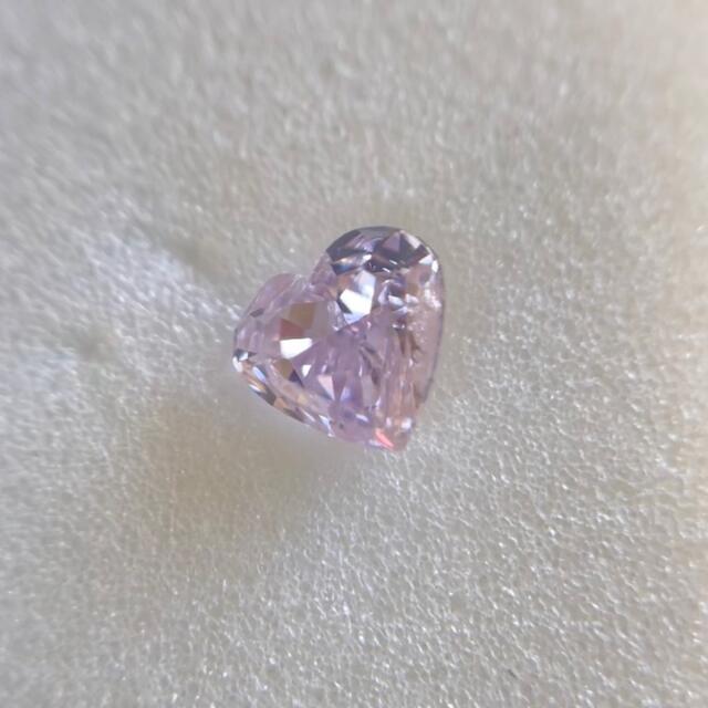 0.254ct天然パープルダイヤFANCY LIGHT PINK PURPLE