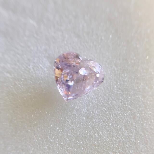 0.254ct天然パープルダイヤFANCY LIGHT PINK PURPLE