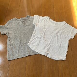 ニシマツヤ(西松屋)の新品　2点セット　Tシャツ　ベビー　半袖Tシャツ(Tシャツ/カットソー)