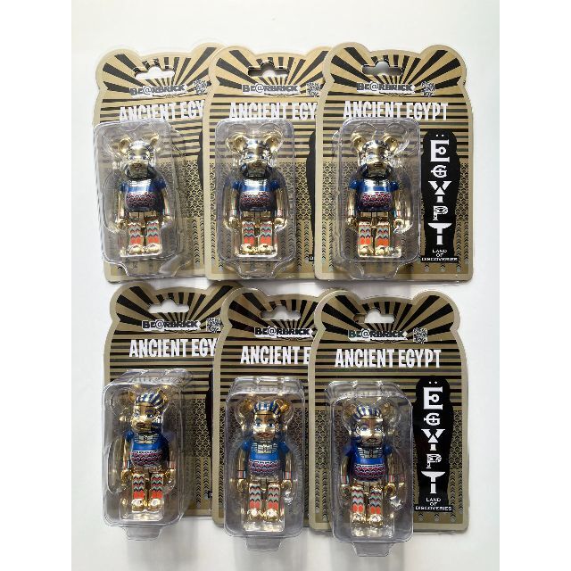 6セット　BE@RBRICK ANCIENT EGYPT 100％ エジプト展おもちゃ