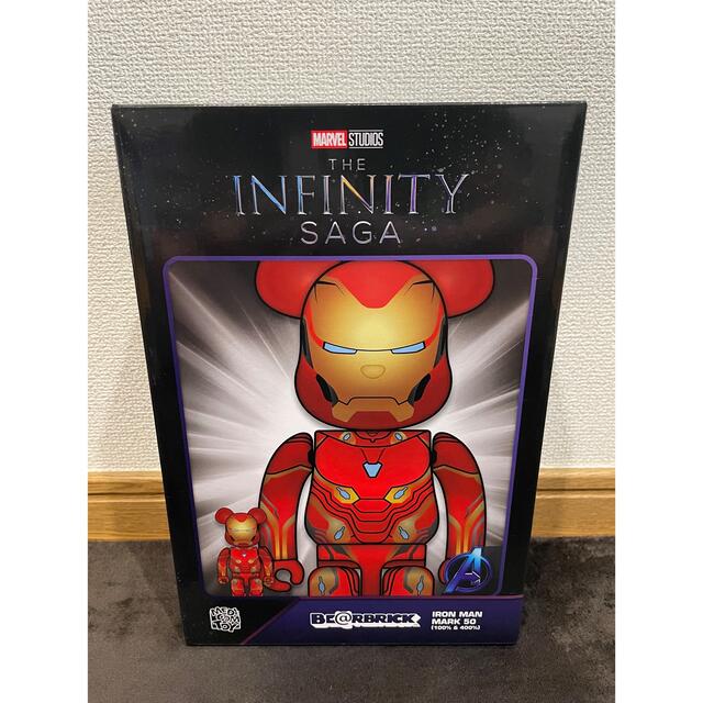 BE@RBRICK IRON MAN MARK 50 100％ & 400%