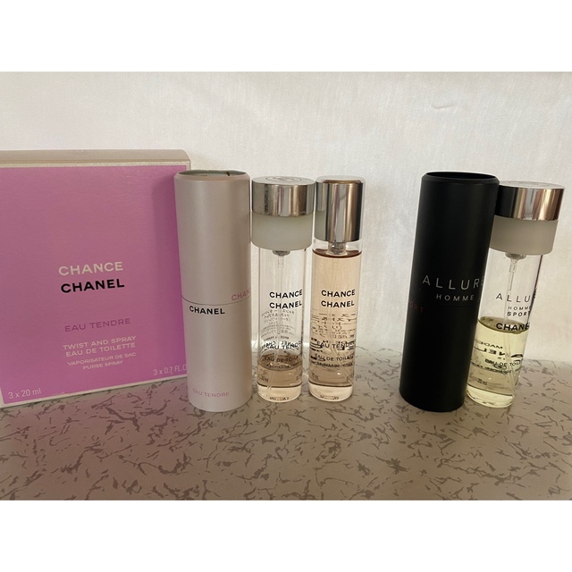 CHANEL(シャネル)のシャネル チャンス オー タンドゥル ツィスト&スプレイ 20ml コスメ/美容のボディケア(ボディソープ/石鹸)の商品写真