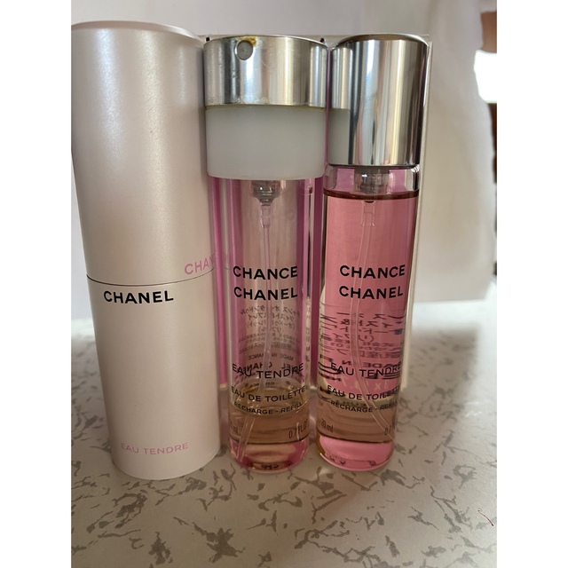 CHANEL(シャネル)のシャネル チャンス オー タンドゥル ツィスト&スプレイ 20ml コスメ/美容のボディケア(ボディソープ/石鹸)の商品写真