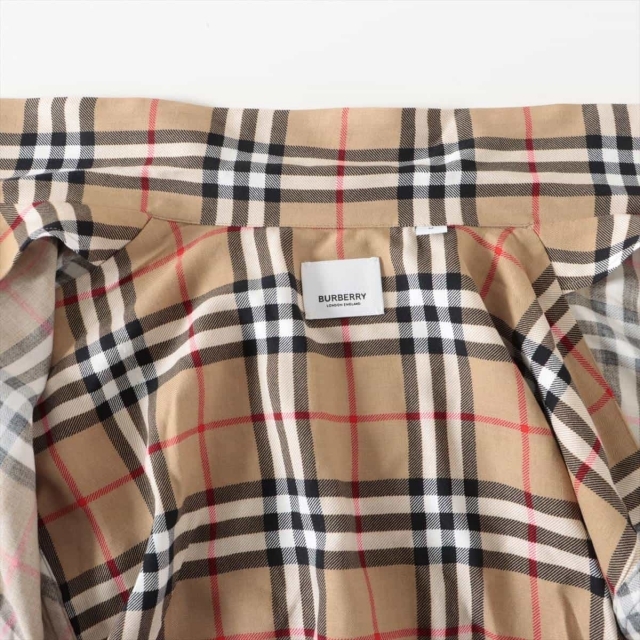 2023在庫 BURBERRY バーバリー レーヨン M ベージュ メンズ その他トップスの通販 by ALLUラクマ店｜バーバリーならラクマ 