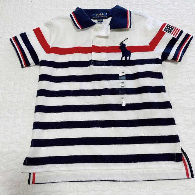 Ralph Lauren(ラルフローレン)のラルフローレン　キッズ　ポロシャツ　100 3T キッズ/ベビー/マタニティのキッズ服男の子用(90cm~)(Tシャツ/カットソー)の商品写真