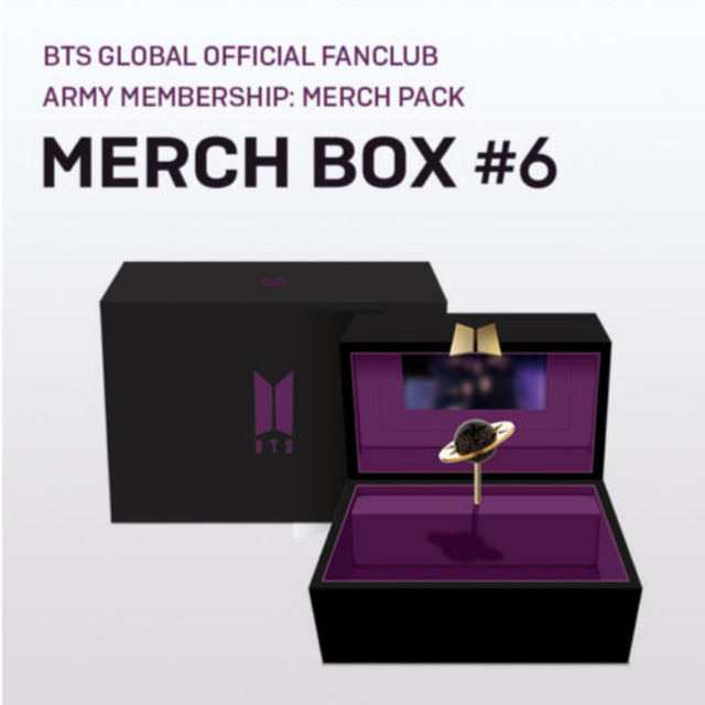 【未使用】BTS MARCH BOX 6 オルゴール マーチボックス 公式のサムネイル