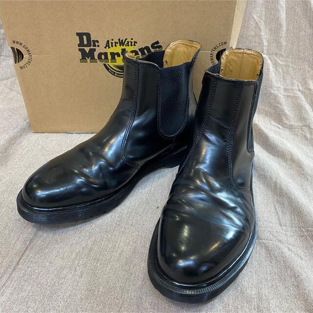 Dr.Martens(ドクターマーチン)の【8/10お値下げ】難ありDr.Martens メンズサイドゴアブーツ メンズの靴/シューズ(ブーツ)の商品写真