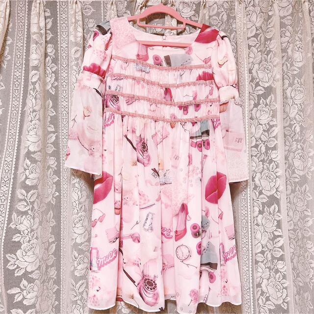 MILKスージーズルームdress ピンク