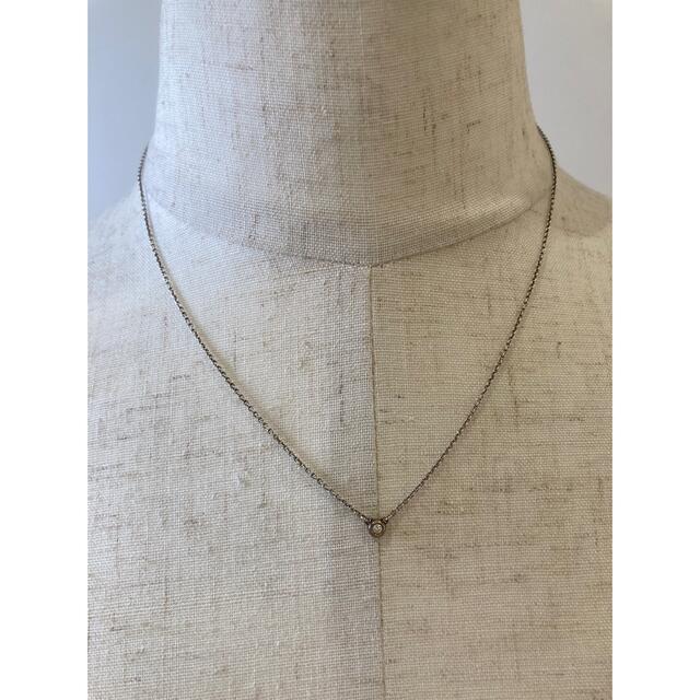 ティファニー バイザヤード シングルダイヤモンドペンダント 0.05ct