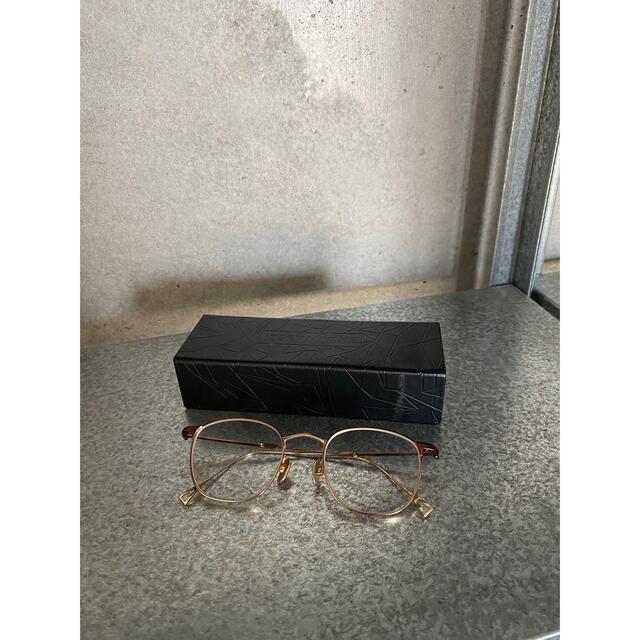 ISSEY MIYAKE(イッセイミヤケ)のイッセイミヤケ × 金子眼鏡 コラボメガネ メンズのファッション小物(サングラス/メガネ)の商品写真