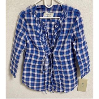 アバクロンビーアンドフィッチ(Abercrombie&Fitch)の長袖ブラウス(シャツ/ブラウス(長袖/七分))