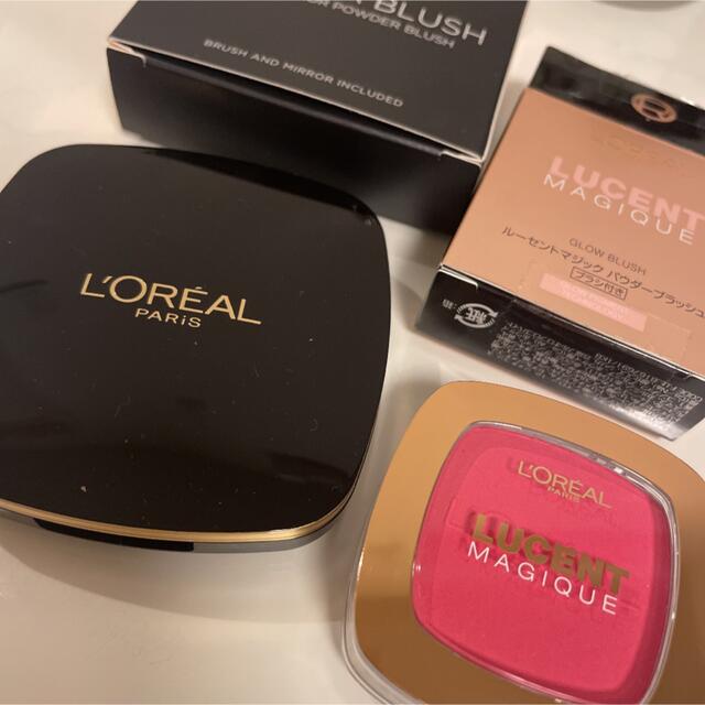 L'Oreal Paris(ロレアルパリ)のロレアルパリ チーク まとめ売り コスメ/美容のベースメイク/化粧品(チーク)の商品写真