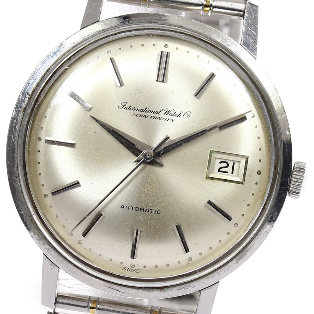 格安 デイト Cal.8541 オールドインター SCHAFFHAUSEN】IWC 【IWC IWC R804 メンズ_696653【ev15】  自動巻き 腕時計(アナログ)