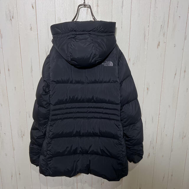 美品 ノースフェイス ダウンコート ブラック レディースL 700FILL