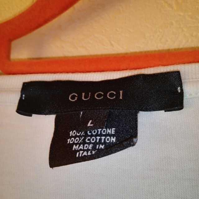 Gucci(グッチ)の希少GUCCIグッチメンズTシャツ　made in Italyトップス メンズのトップス(Tシャツ/カットソー(半袖/袖なし))の商品写真