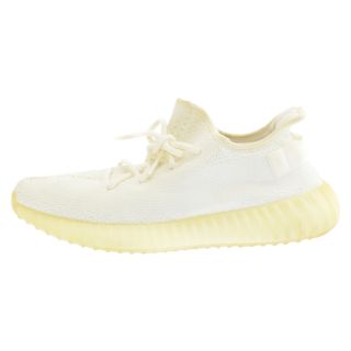 アディダス(adidas)のadidas アディダス YEEZY BOOST 350 V2 CREAM WHITE イージーブースト350 ローカットスニーカー シューズ ホワイト CP9366(スニーカー)