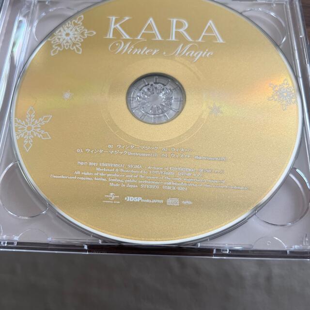 KARA Winter Majic 非売品 DVD サイン入り 当選品