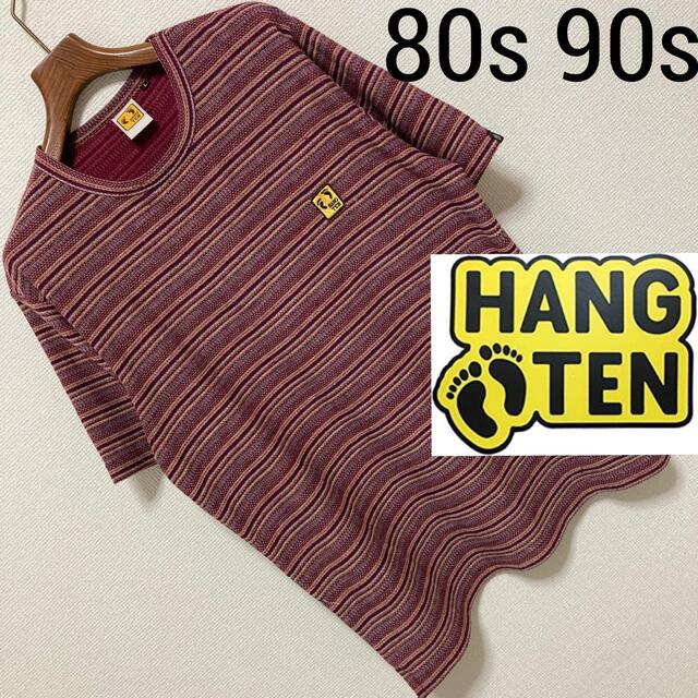 1990s Vintage HANG TEN ハンテン／ボーダー Tシャツ