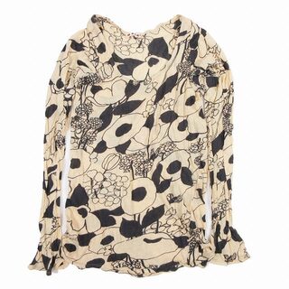 日本価格 MARNI 花柄 デザイン tシャツ Tシャツ/カットソー(半袖/袖なし)