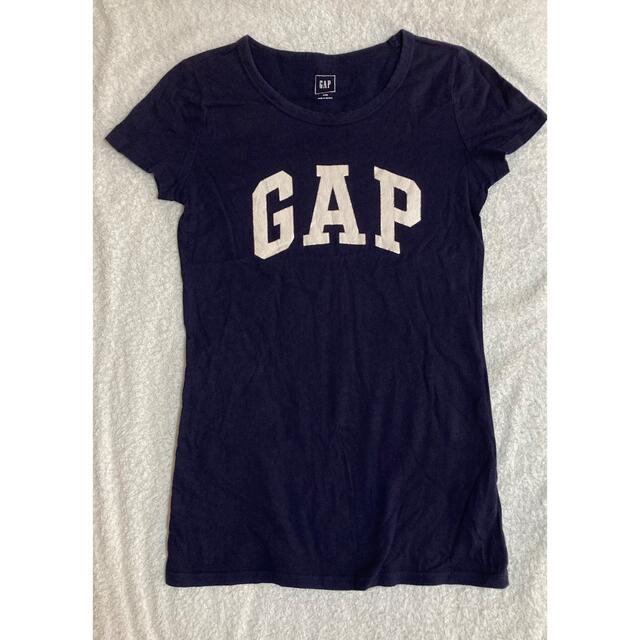 GAP(ギャップ)のGAP xxs Tシャツ　ネイビー　160cm  半袖 キッズ/ベビー/マタニティのキッズ服女の子用(90cm~)(Tシャツ/カットソー)の商品写真