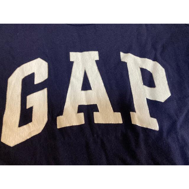 GAP(ギャップ)のGAP xxs Tシャツ　ネイビー　160cm  半袖 キッズ/ベビー/マタニティのキッズ服女の子用(90cm~)(Tシャツ/カットソー)の商品写真