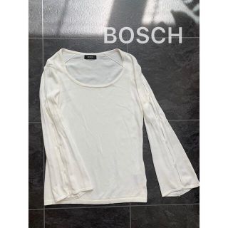 ボッシュ(BOSCH)のBOSCH♡袖フレアビーズ付トップス(カットソー(長袖/七分))