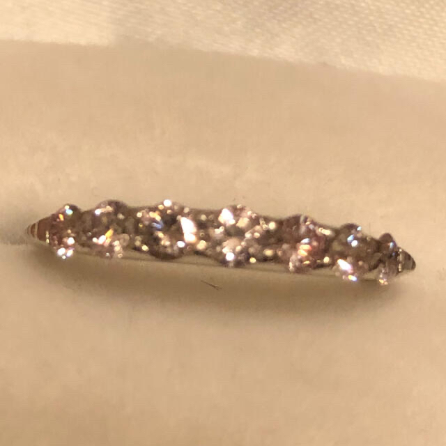 ダイヤモンドリング プラチナ エタニティ  レディースのアクセサリー(リング(指輪))の商品写真