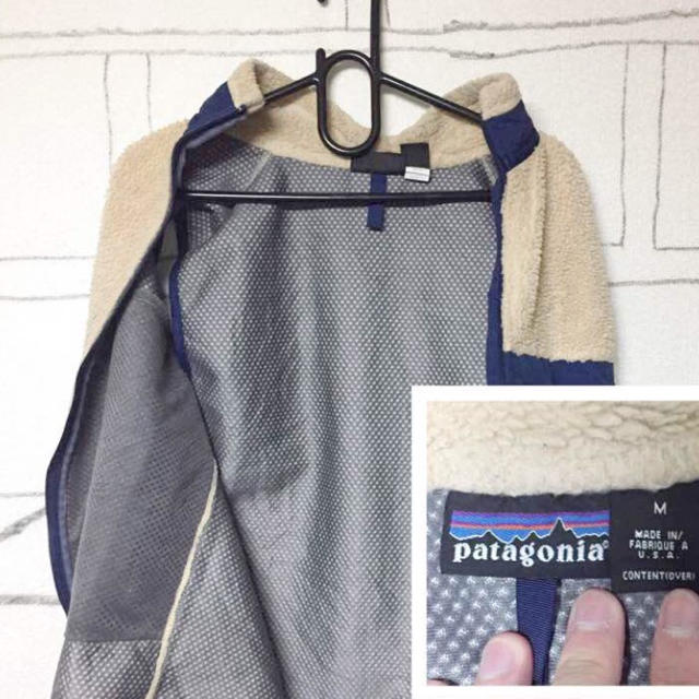 patagonia(パタゴニア)の美品 USA製 【patagonia】 レトロ ベスト パタゴニア メンズのトップス(ベスト)の商品写真