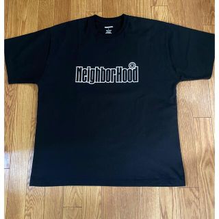 ネイバーフッド(NEIGHBORHOOD)の2022SS ネイバーフッド　ロゴプリントT シャツ　L ブラック　完売品(Tシャツ/カットソー(半袖/袖なし))