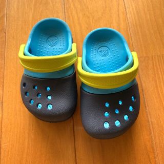 クロックス(crocs)のクロックス　キッズサンダル12センチ(サンダル)