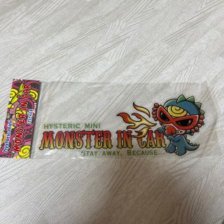 ヒステリックミニ(HYSTERIC MINI)のHYSTERIC MINI【MONSTER IN CAR】ステッカー(車外アクセサリ)