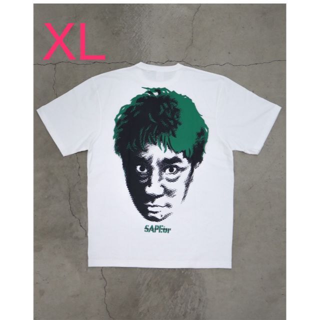 White×GreenサイズSAPEur×MASATOSHI HAMADA　S/S TEE　グリーン　XL②