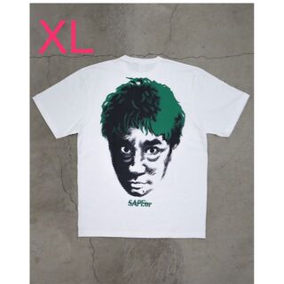 SAPEur×MASATOSHI HAMADA　S/S TEE　グリーン　XL②(Tシャツ/カットソー(半袖/袖なし))