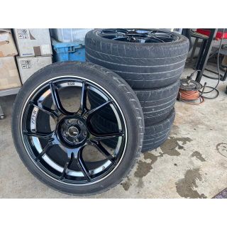 SSR FFT-R GTX02 5穴　PCD100 18インチ 7.5J(タイヤ・ホイールセット)