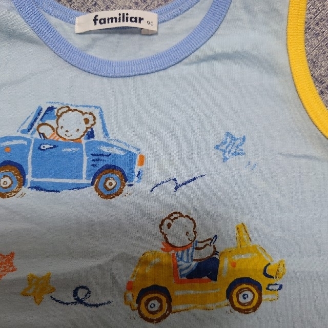 familiar(ファミリア)のファミリア　タンクトップ　９０ キッズ/ベビー/マタニティのキッズ服男の子用(90cm~)(Tシャツ/カットソー)の商品写真