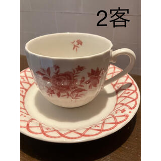 Sango CHINAコーヒーカップ&ソーサー   2客　ノリタケ　食器　たち吉