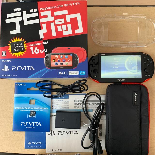 エンタメホビーSONY PlayStationVITA 本体 デビューパック Wi-Fiモデル